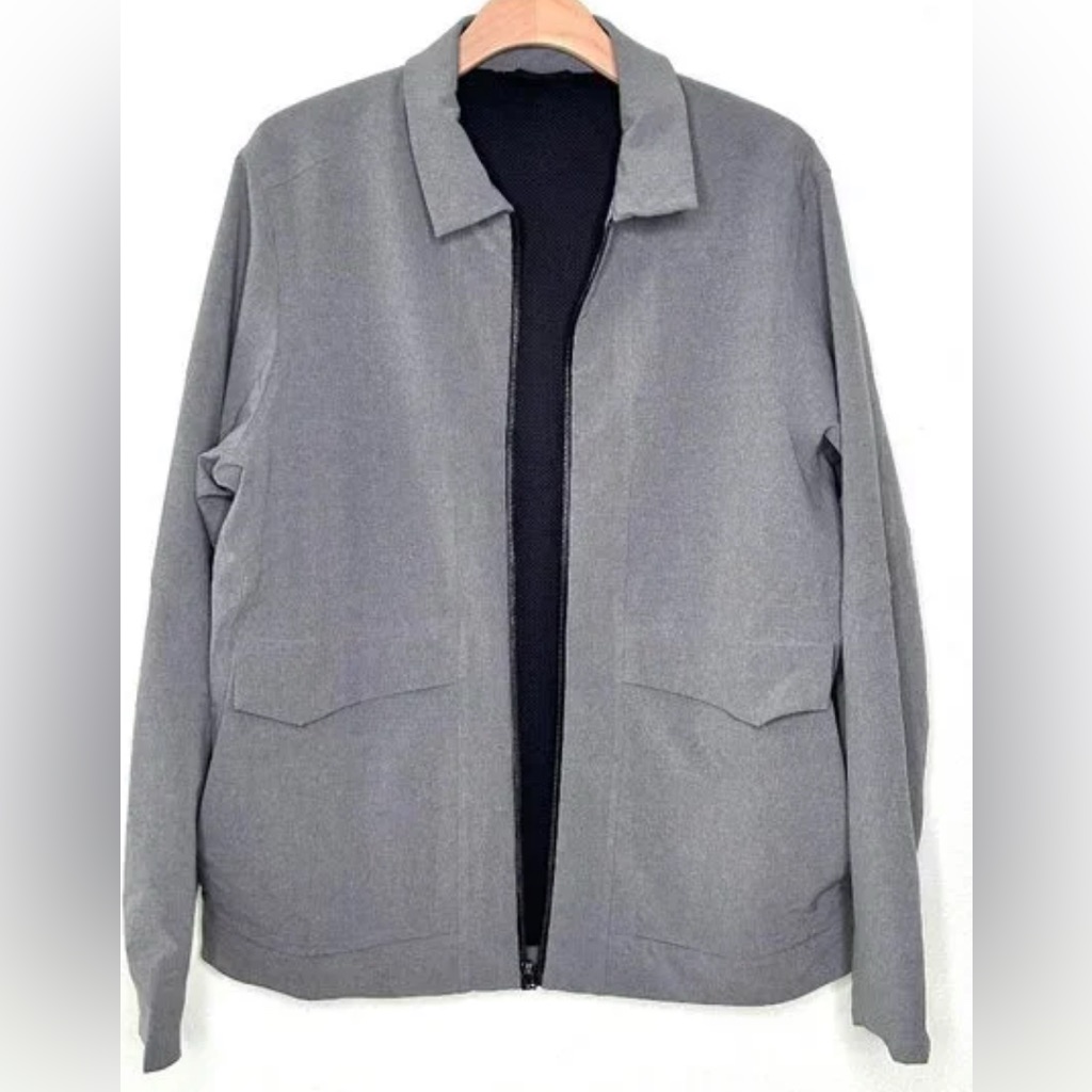 Nwotlululemon Interurban Jacket Grey/Black Size Small Retail $198